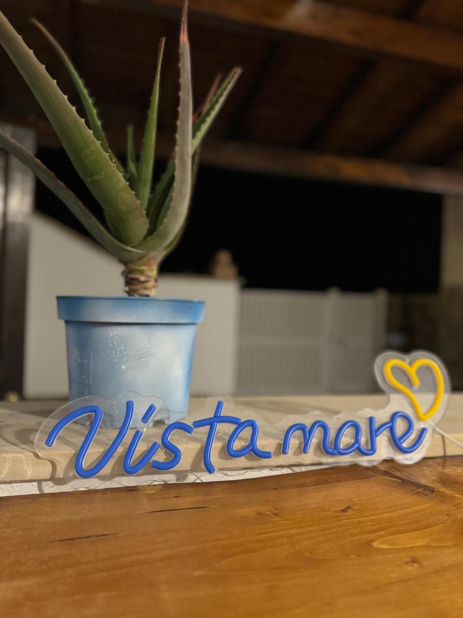Vista Mare Fiumicino Villa Bagian luar foto