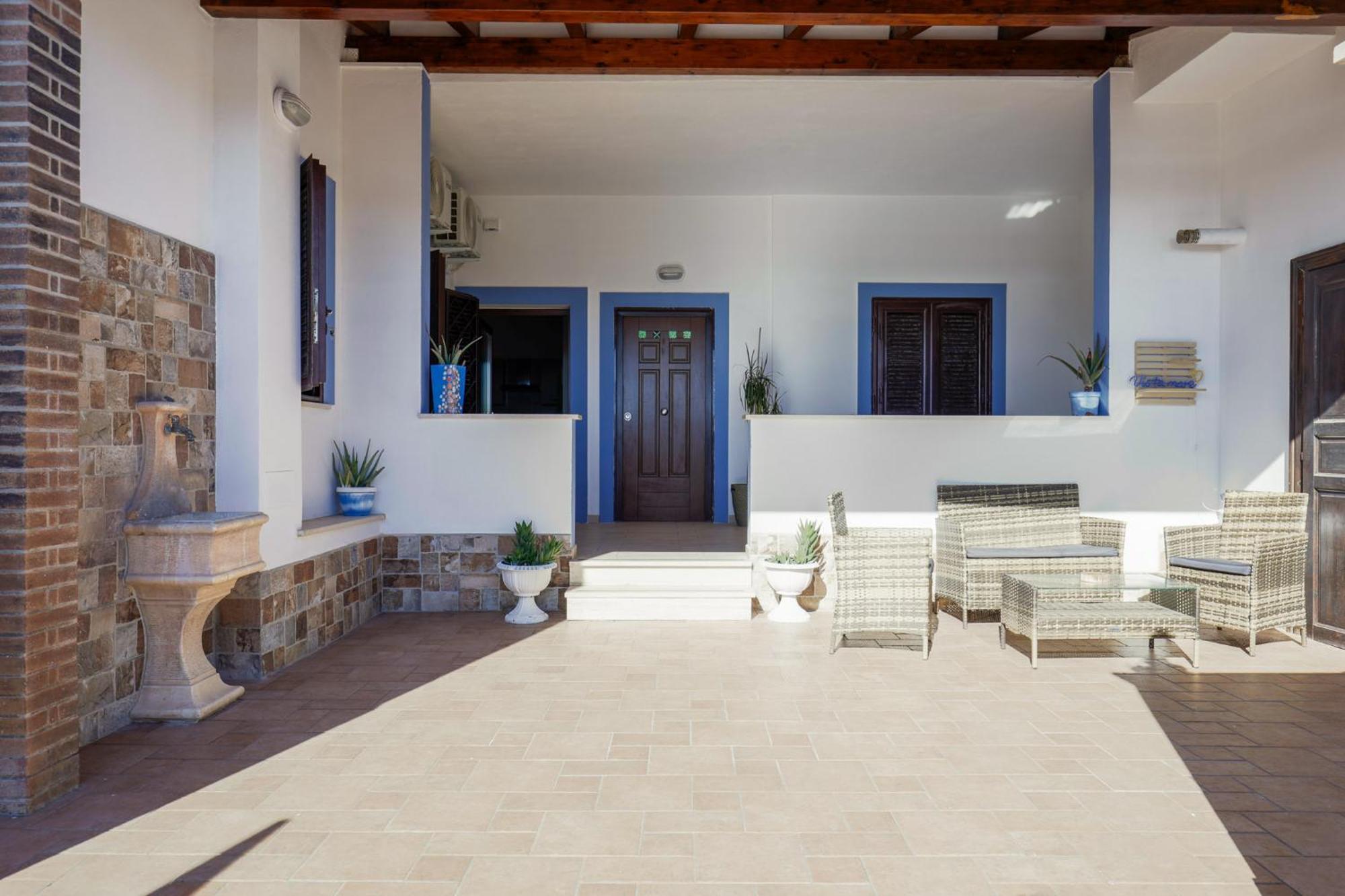Vista Mare Fiumicino Villa Bagian luar foto